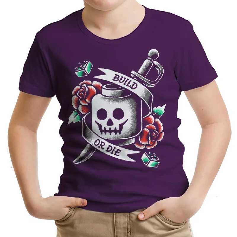 Youth T-Shirt / Purple / XS