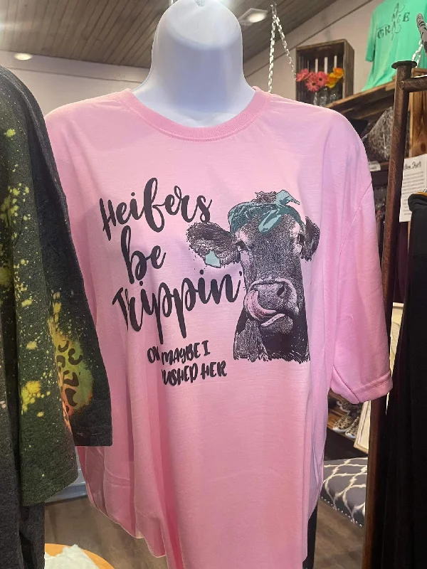 Custom Sublimation ""Heifers be Trippin"" Shirt