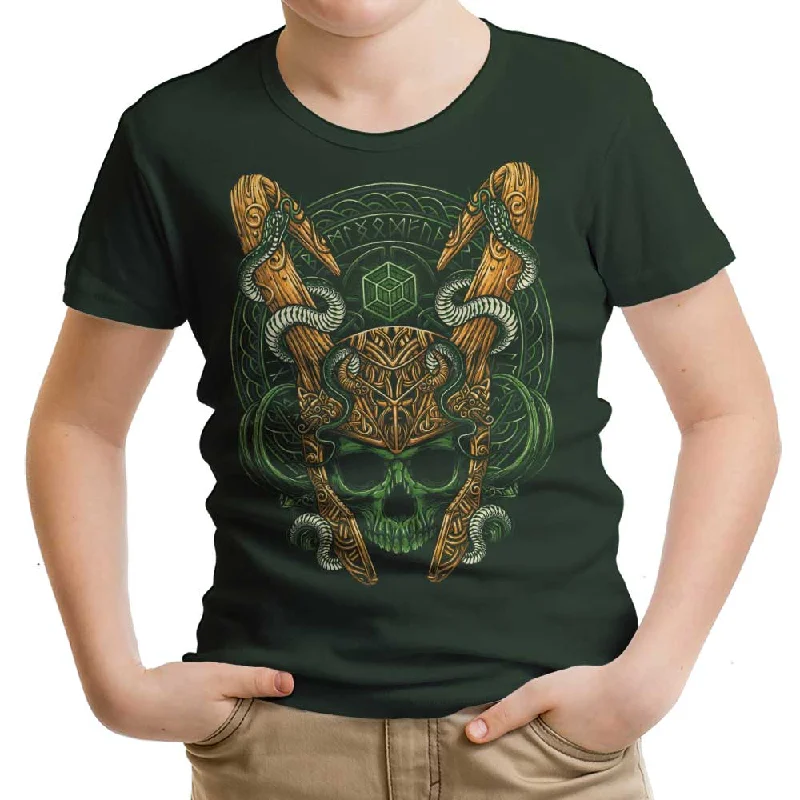Youth T-Shirt / Dark Green / XS