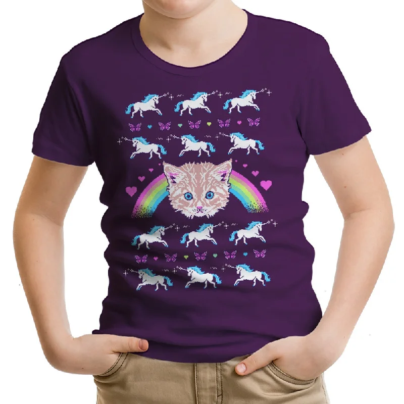 Youth T-Shirt / Purple / XS